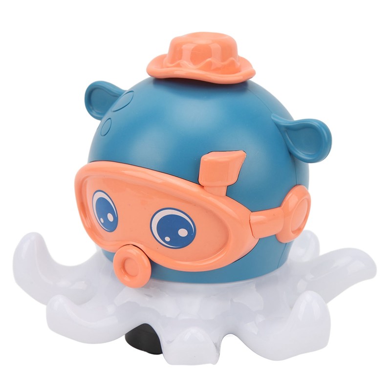Baby Floating Ball Toy Electric Octopus Bath Toy Music Light
