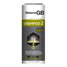Sistema Gb Shampoo 2 Piritiona De Zinc Y Climbazol Hombre 23