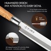 HEZHEN 300mm Sashimi Knife,Forged Steel Sushi Yanagiba Knife, Sushi Slicing,