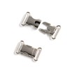 Yuelulala 2pcs 20mm Metal Side Release Buckles Adjustable Quick Release