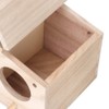 SEAFRONT Wooden Bird House Parrot Breeding Mating Box Wood Bird