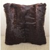 furz11 Real Persian Karakul Lamb Fur pillow