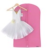 Hangerworld 38 Inch Pink Breathable Girls Dress Garment Clothes Cover