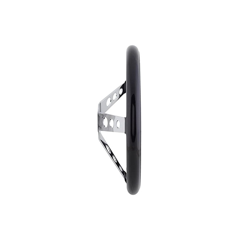 Speedway Classic 13 Inch Black Steering Wheel | Smooth Cushion