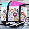 Marvy DecoFabric II Fabric Marker No. 3 Blue, Set of