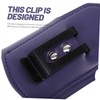 Gatuida Stethoscope Clip Pu Leather Holder Stethoscope Tape for Nurses