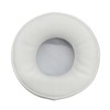 PTILSERY 90mm Lambskin Leather Replacement Memory Foam Earpads for Headphones
