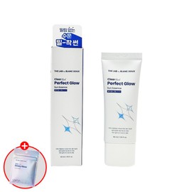 The Lab by Blanc Doux Clear Hyal Radiance Sun Essence + Free Gift (Dewy Toner Pads), 4 Packs, 40ml / 더랩바이블랑두 클리어히알결광 선에센스 +사은품(물광토너패드), 4개, 40ml