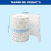 Vendaje para Tatuajes, Cinta Transparente Impermeable, Película Protectora de la