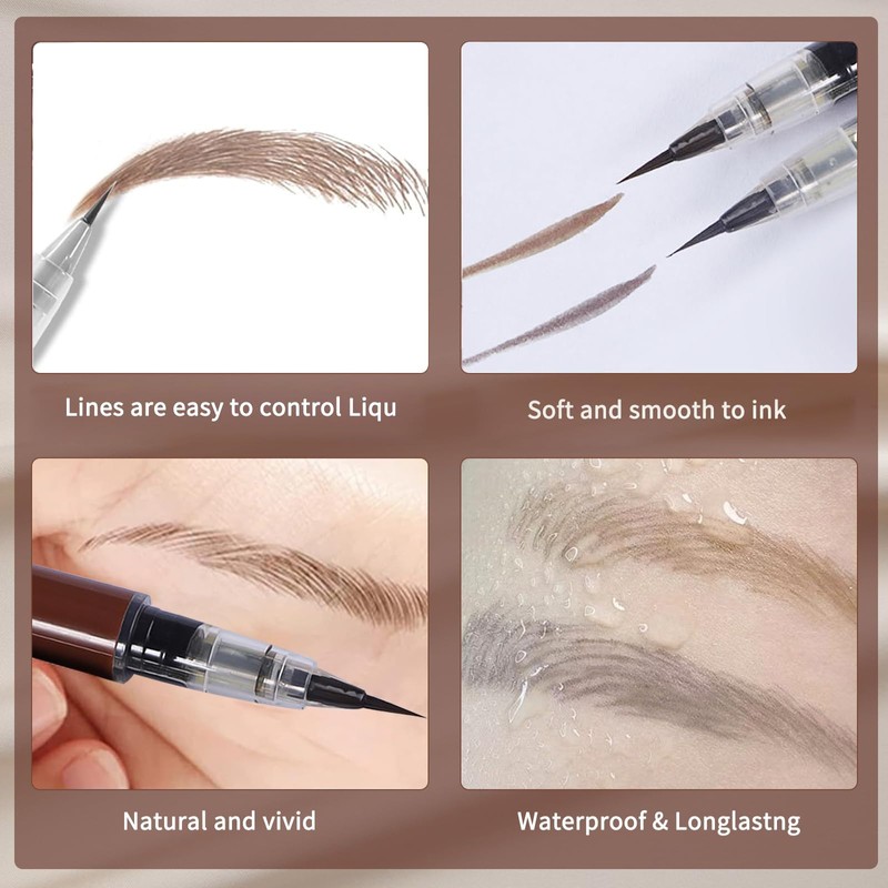 New Ultra-Fine microblading water eyebrow pen, Eyebrow Tattoo Pen, Creates