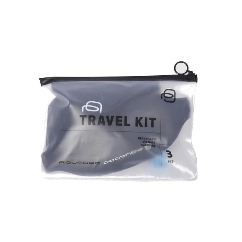 Set da viaggio Piquadro con cuscino da collo gonfiabile AC6435TA-N