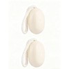 Soap On a Rope 2-Pack Set for Face Body Hair