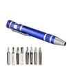 TEMLUM 8-in-1 Pen Screwdriver Precision Screwdriver Set, Mini Screwdriver Set,