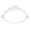 Ledvion - LED Recessed Spotlight, White, Diameter 140 mm (12
