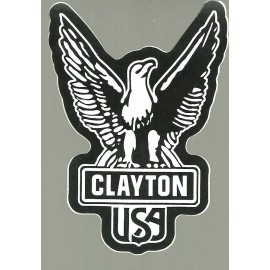 Clayton USA "Eagle" Sticker / Decal