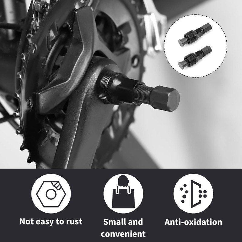 2 Pcs Bicycle Crank Remover Tool, Bicycle Crank Extractor Puller,