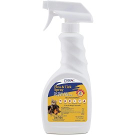 Zodiac Flea & Tick Spray for Dogs, Puppies, Cats & Kittens - 16 oz