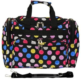 World Traveler 81T16-636 Duffle Bag, One Size, Multi Dot II