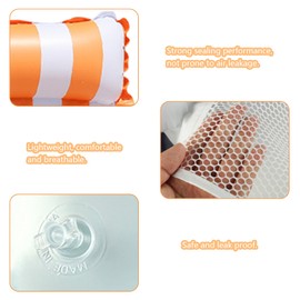 Pool Air Mattress, 4 in 1 Inflatable Water Toy, Pool Accessories, Fun Water Hammock for Pool, Suitable as Armchair Mattress or Seat Swimming Mattress