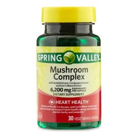 Spring Valley Mushroom Complex Concentración Melena León Sabor Sin Sabor