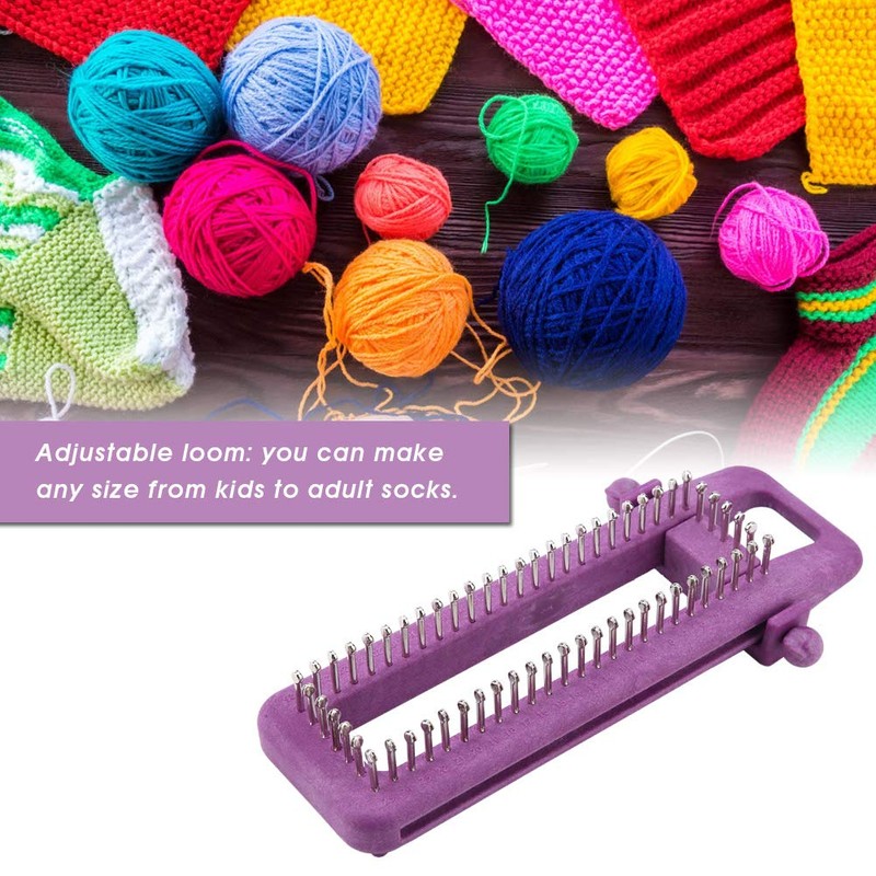 Loom Knitting Sock, DIY Knitting Loom Multifunction for Handmade Socks