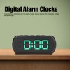 Digital Alarm Clocks Snooze Temperature 12 24Hr Small Electronic Desk