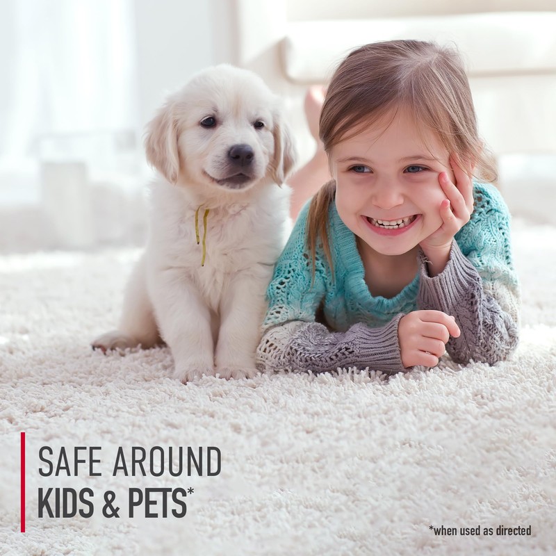 Hoover Pure Essentials Carpet Cleaner Solution, 50 oz., Fresh Rain