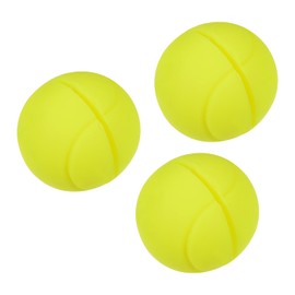 PATIKIL Tennis Vibrationsdämpfer, 3er-Pack Tennisschlägerdämpfer aus Silikon zur Schockdämpfung für Tennisschläger und Saiten, Gelb