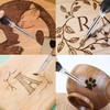 Wood Burning Kit, 110 pcs Pyrography Pen Set with Adjustable