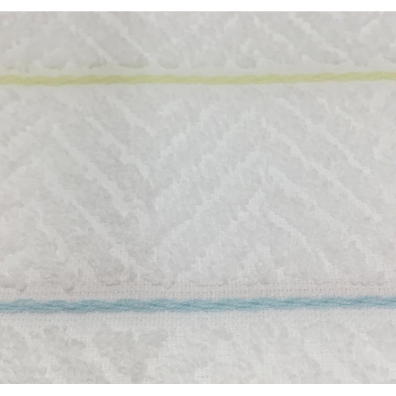 Imabari Towel Gift Set, 1 Face Towel, Border Pattern, Made