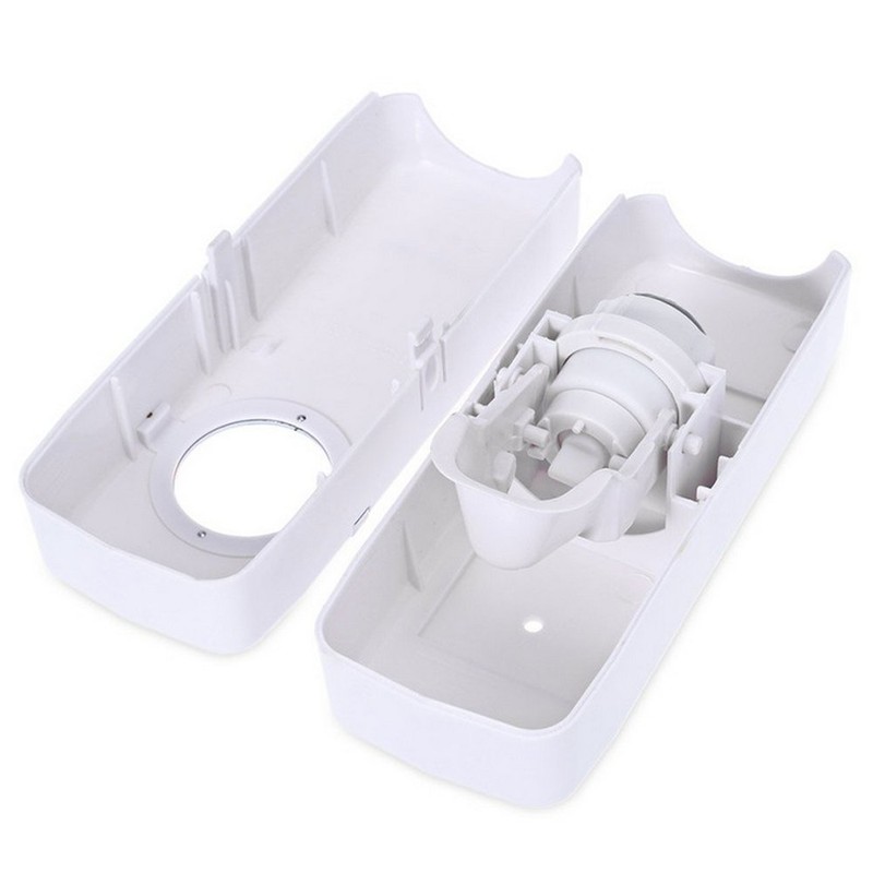 TekDeals Toothpaste Dispenser + 5 Toothbrush Holder Set Wall Mount