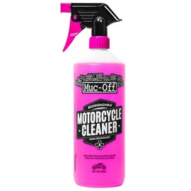 Muc Off 664US Nano-Tech Motorcycle Cleaner, 1 Liter - Fast-Action, Biodegradable Motorbike Cleaning Spray - Safe On All Surfaces and All Types of Motorcycle Pink