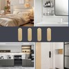 BCYSNR Pack of 4 Foldable Coat Hooks, 90° Foldable Wall