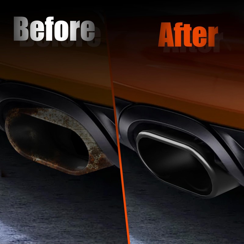 LCGP 3" Square Exhaust Tip 3" to 3" x 5.5""