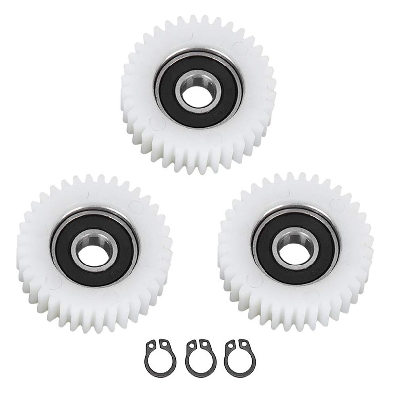 Odorkle 3PCS E Bike Motor Gear,Durable Nylon 36 Tooth Motor
