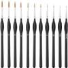 JCBCKJ Drawing Hook Pen Fine Detail Paint Brush Set 11