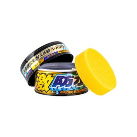 Soft 99 00347 Wax Wax Super Waterproof WAX Dark & Metallic 10.6 oz (300 g) Sponge for Protecting and Glazing Automotive Coating Film