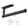 VAEHOLD Adhesive Paper Towel Holder Under Cabinet Wall Mount for