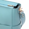Wrangler - Bolso bandolera para mujer, con inserto organizador, Azul
