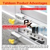 Tahikem Window Safety Locks Adjustable Sliding Door Window Security Locks