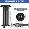 2 Pcs Door Viewer with Privacy Cover, 200° Wide Angle