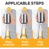 Reliable Beer Bottle Opener, Magnetic AutomaticStainless Steel Push Down Opener,