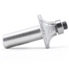 ILOVETOOL Head Radius 8mm Diamond Brazed Router Bit 1/2-Inch Shank