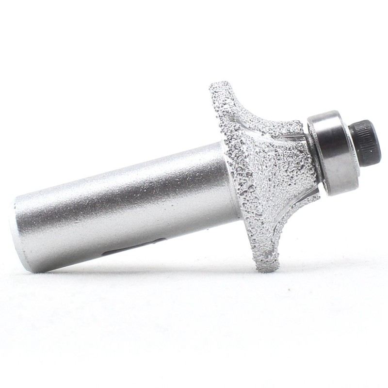 ILOVETOOL Head Radius 8mm Diamond Brazed Router Bit 1/2-Inch Shank