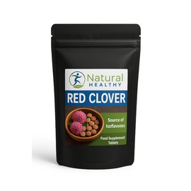Red Clover Extract Tablets 1000mg (60 Tablets) Natural Supplement - Vegan Friendly