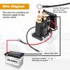 High Current Battery Disconnect Switch Remote Kill Switch for Car