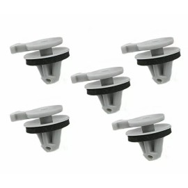 LAND ROVER LR3 05-09 / LR4 10-16 OEM FRONT WINDSCREEN PILLAR TRIM CLIPS SET OF 5