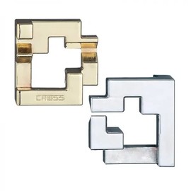 Eureka Huzzle Cast Puzzle CROSS - LEVEL 3