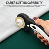 5 Titanium Coated Rotary Cutter Blades 60mm, Replacement Blades for