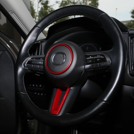 Birbenben Steering Wheel Cover for Mazda CX-50 CX 50 CX-50 2023 2024 2025 2026 | Direct Fit Red Interior Upgrade Accessories